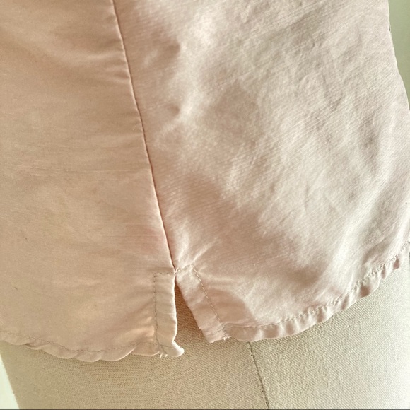 VTG 💯Silk Sleeveless Button Down Top sz L - Picture 3 of 7